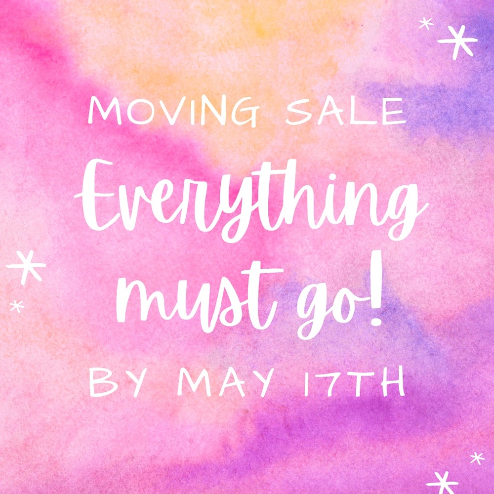Moving Sale!! 🌸✨
